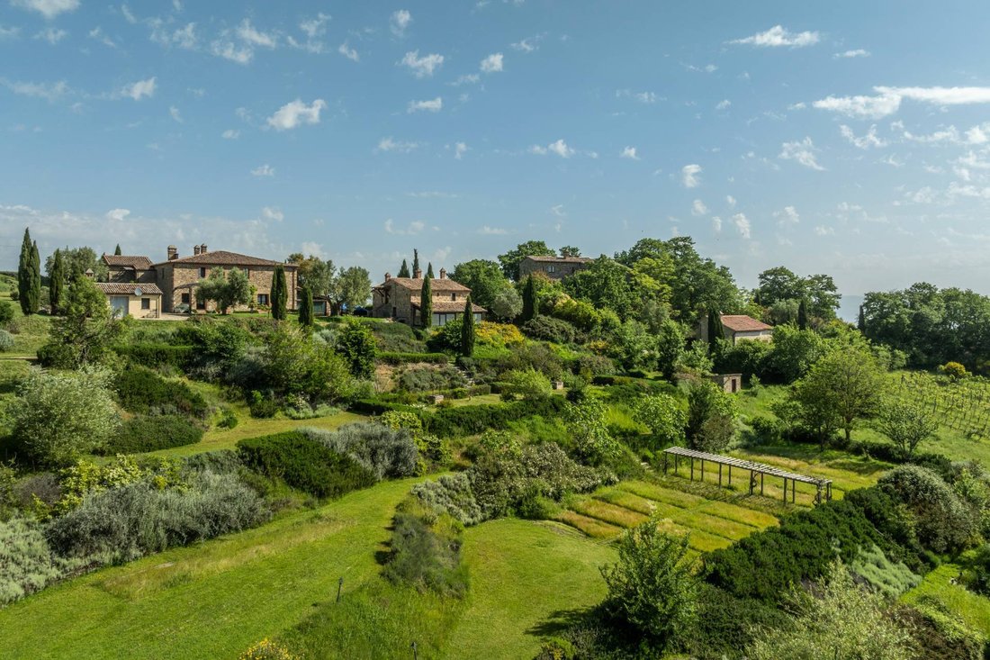 Whispers of Umbria: A Timeless Stone Borough Amidst Olive Groves & Vineyards