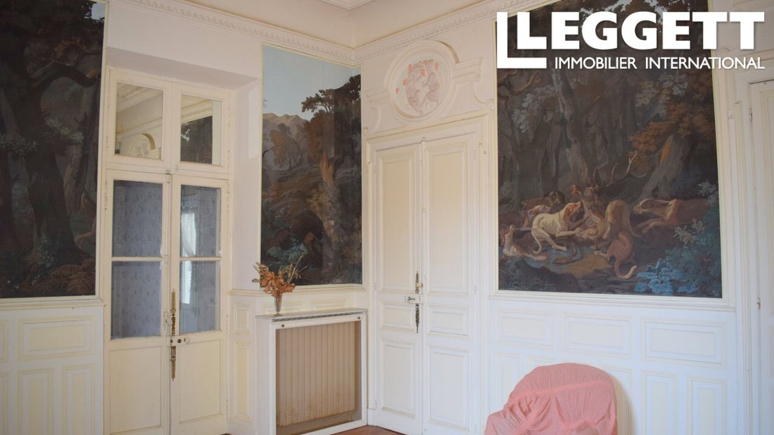 Whispers of the Pyrenees: An 18th-Century Château with Sunlit Orangery