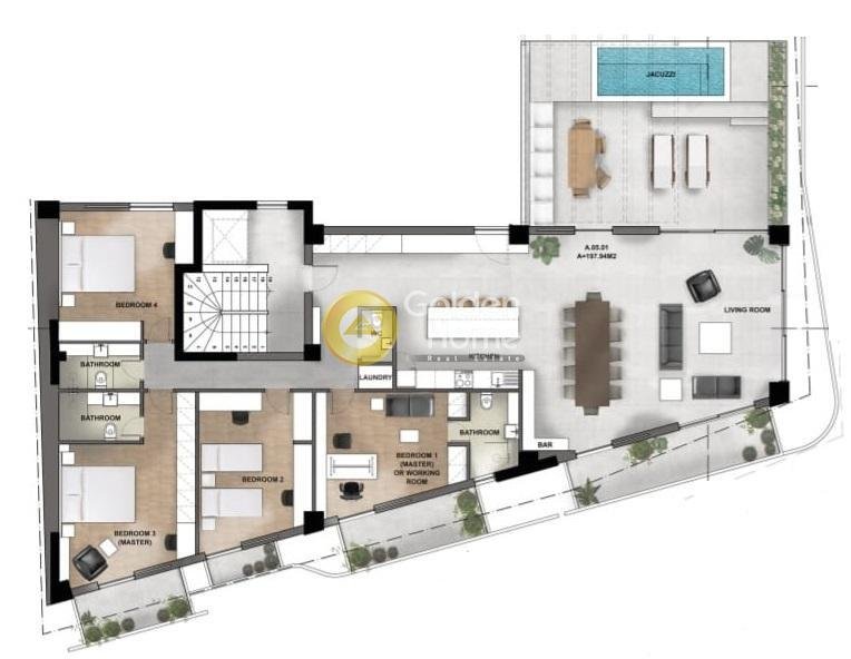 Apartment in Zografos, Attica, Greece 3 - 14326505