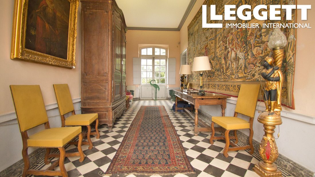 Whispers of the Garonne: An 18th-Century Château’s Timeless Embrace