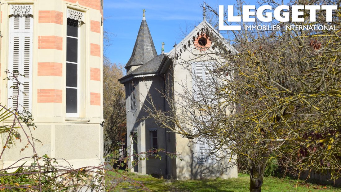 Whispers of the Pyrenees: An 18th-Century Château with Sunlit Orangery