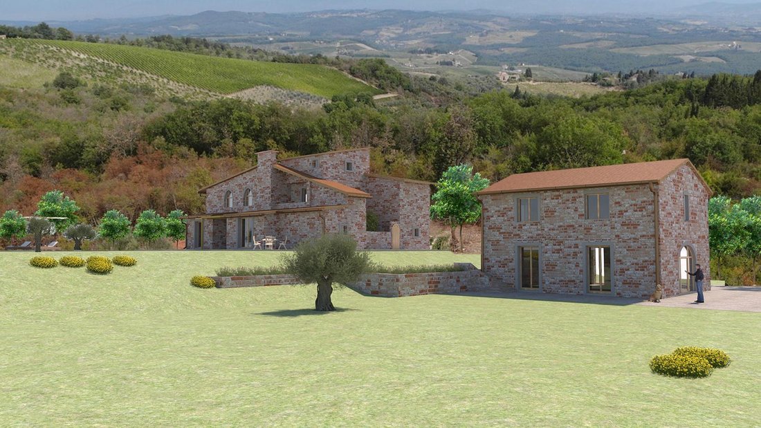 Casa di campagna a Panzano In Chianti, Toscana, Italia 2 - 14356434