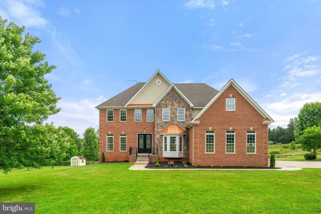 Large All Brick Renovated Colonial On Ten In Culpeper, Virginia, United