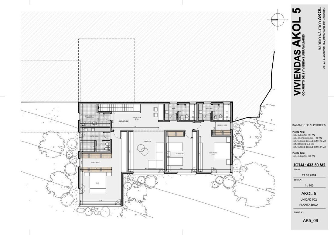 Venta Casa 502 M5, 433,5 M2, Akol Bº In Villa La Angostura, Neuquen