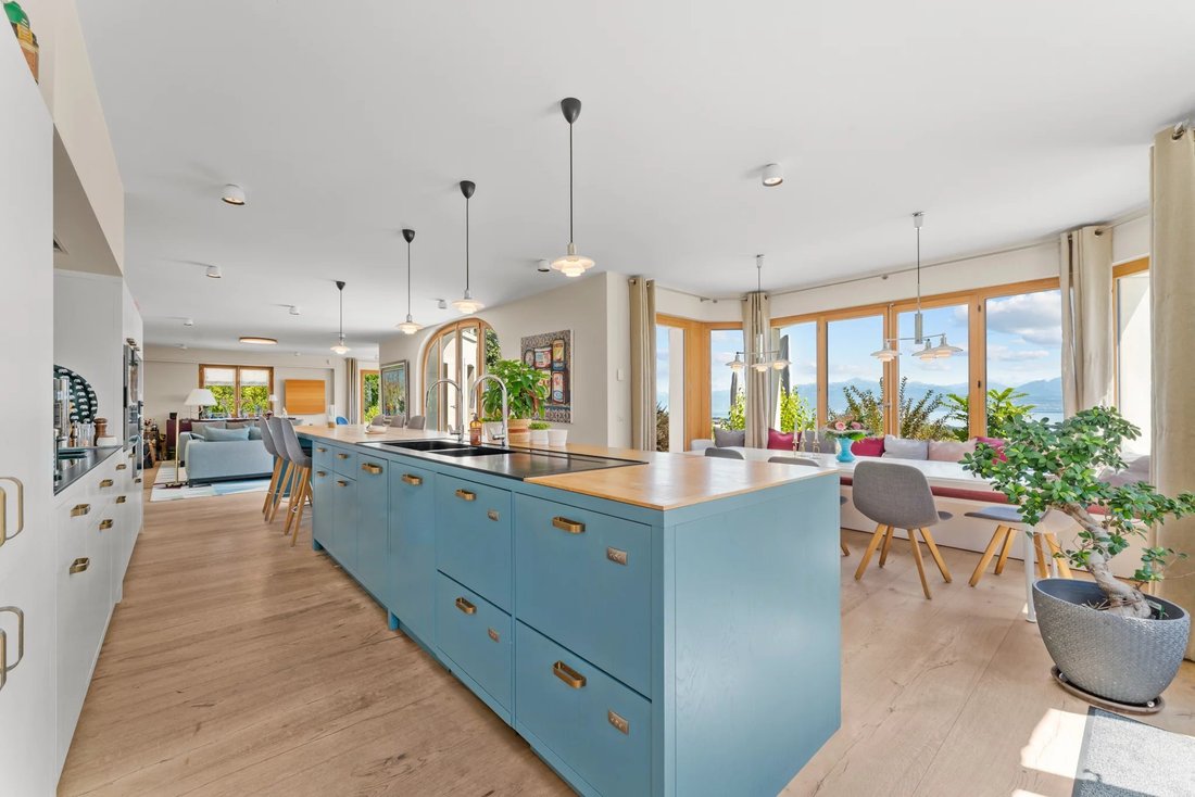 Exceptional Villa Offering A Panoramic View Of The In Féchy, Vaud