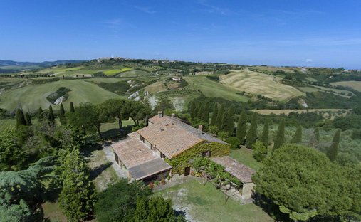 Landhaus in Pienza, Toskana, Italien 1