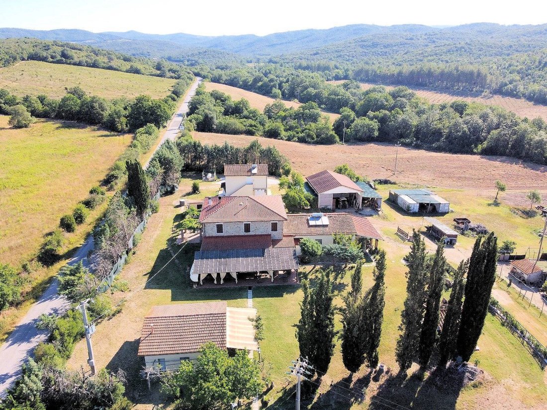Casa di campagna a Monteverdi Marittimo, Toscana, Italia 1 - 14374287