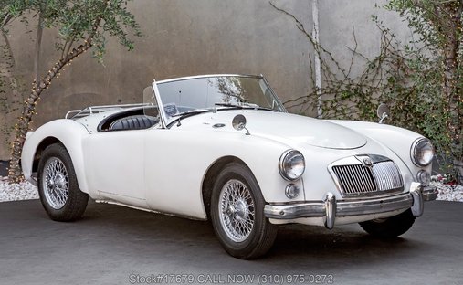 MG A in Los angeles, ca 1