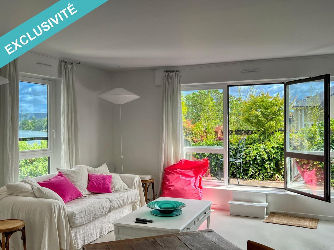 Appartement 3 P Avec Terrasse Vue In Enghien Les Bains, île De France, France For Sale (14340586)