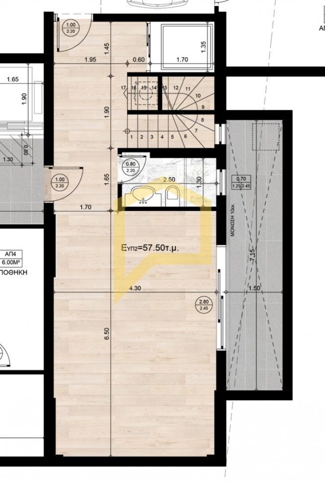 Apartment in Glyfada, Attica, Greece 4 - 14392017
