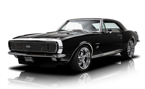 Ground Up Restored Factory Black Camaro Hardtop 396ci V8 4-speed in Charlotte, United States 1