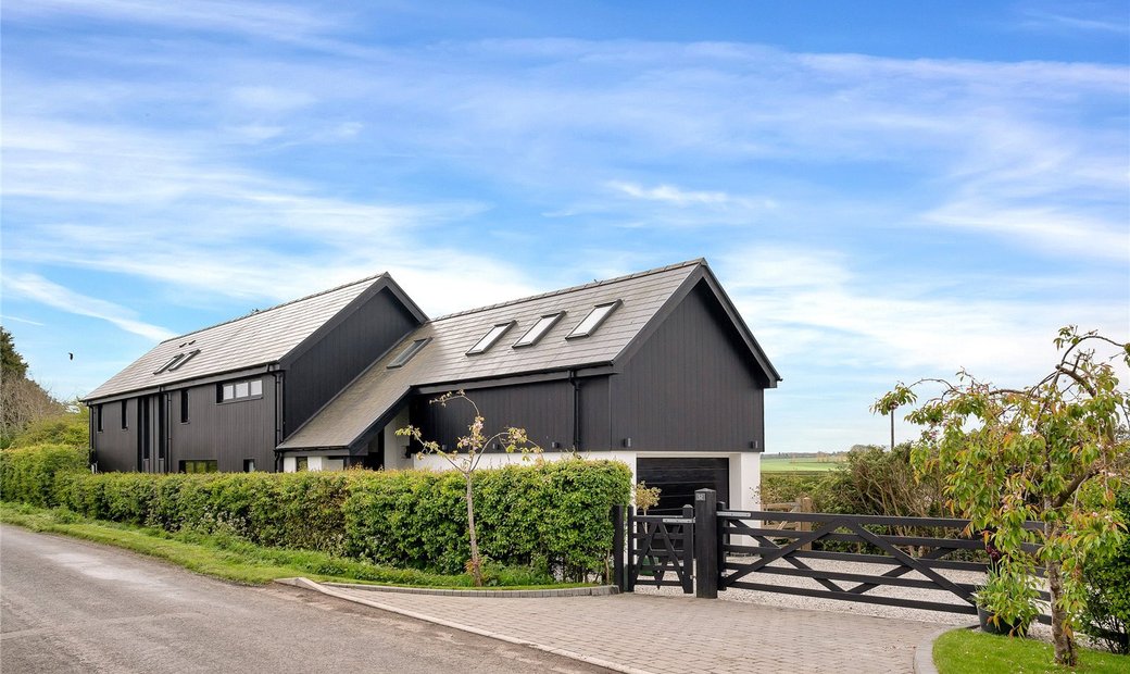 House, Snarestone Road, Orchard End, In Appleby Magna, England, United