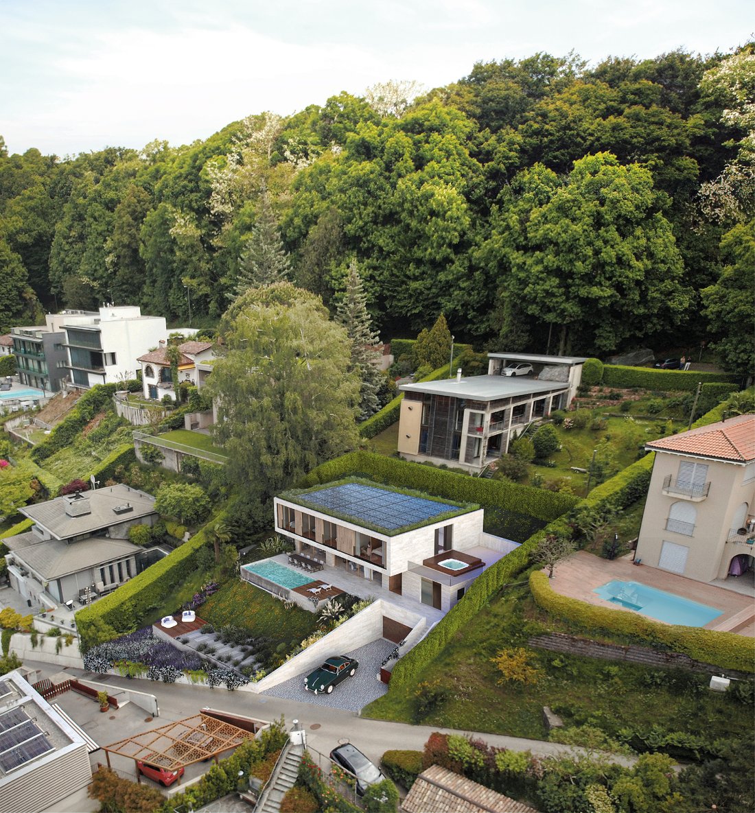 Villa à Collina d'Oro, Tessin, Suisse 3 - 14416801