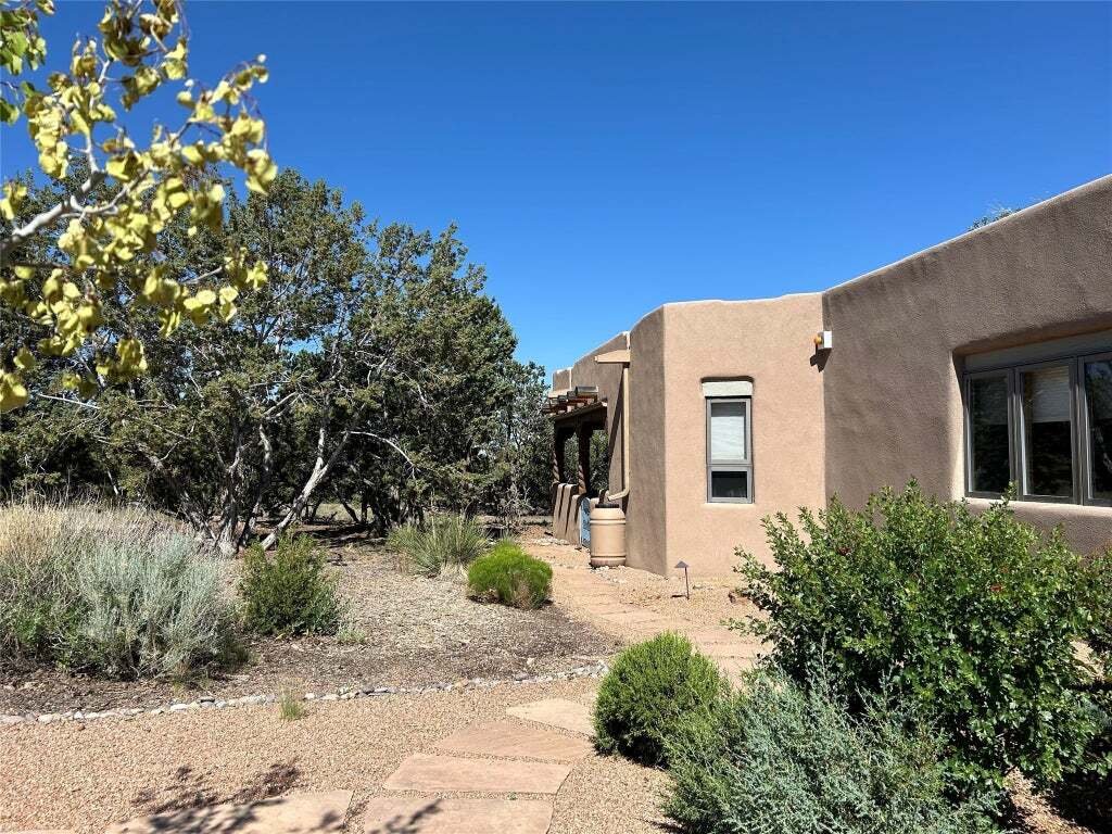 The View House Casa Esemplare A In Santa Fe, Nuovo Messico, Stati Uniti ...