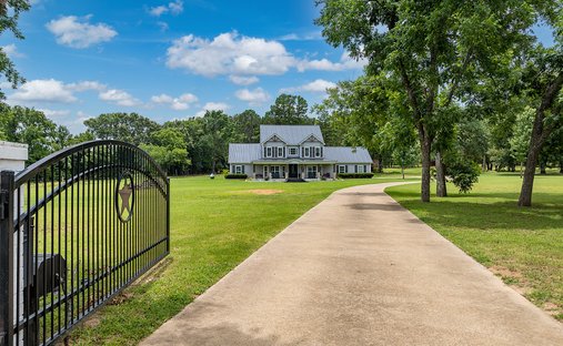 Corps de ferme à Palestine, Texas, États-Unis 1