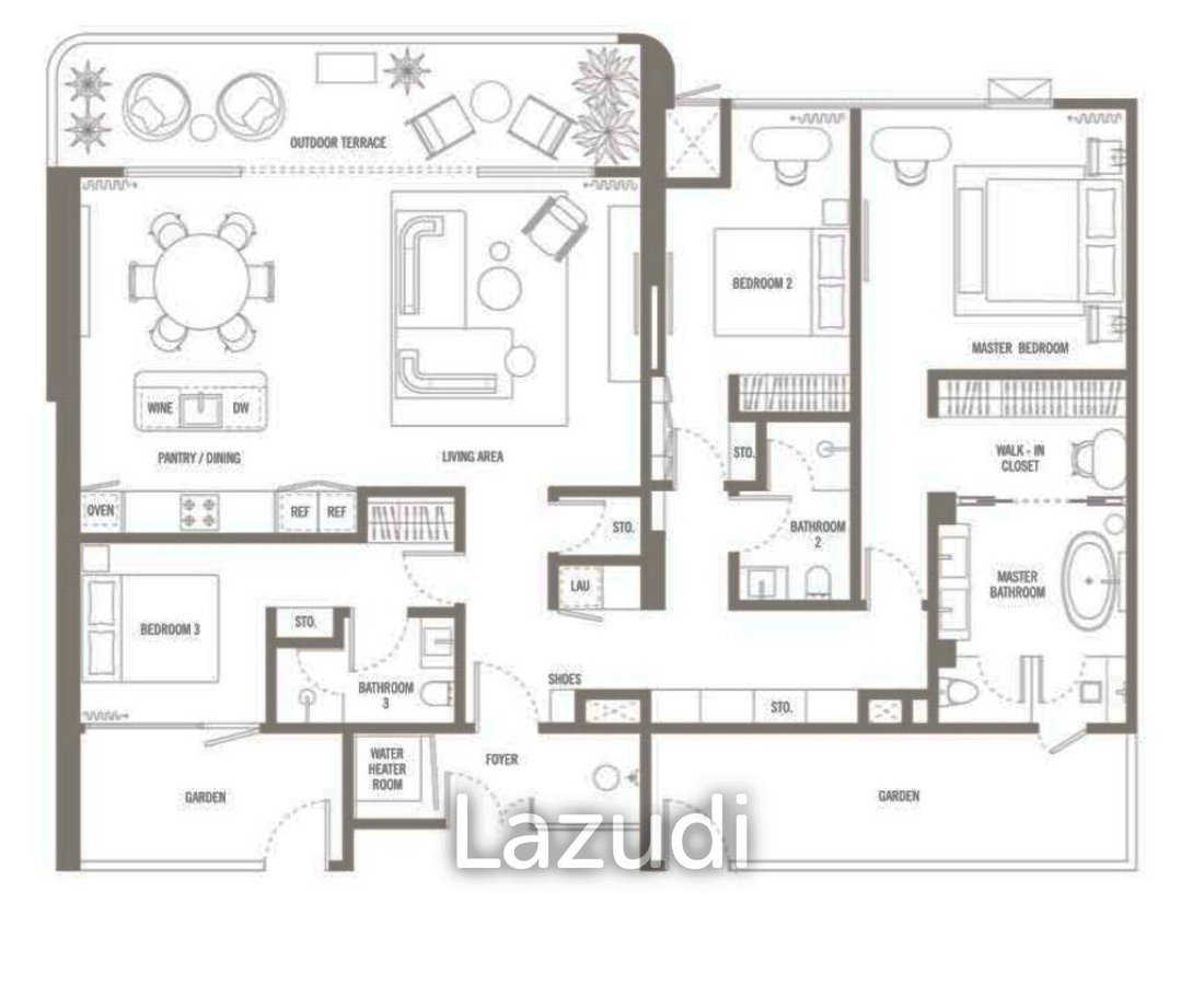 Apartment in Choeng Thale, Phuket, Thailand 5 - 14419714