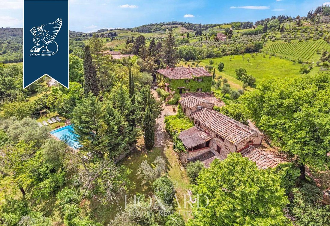 Villa in Montefioralle, Greve in Chianti, Tuscany 1 - 14432888