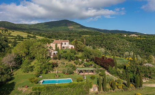 Villa en Sarteano, Toscana, Italia 1
