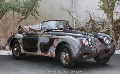 Jaguar XK150 in Los angeles, ca 1