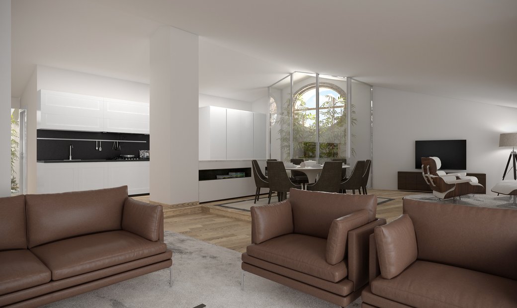 Picture of Rammed Earth Board for Luxury Apartments: Premium Finishes for High-End ...