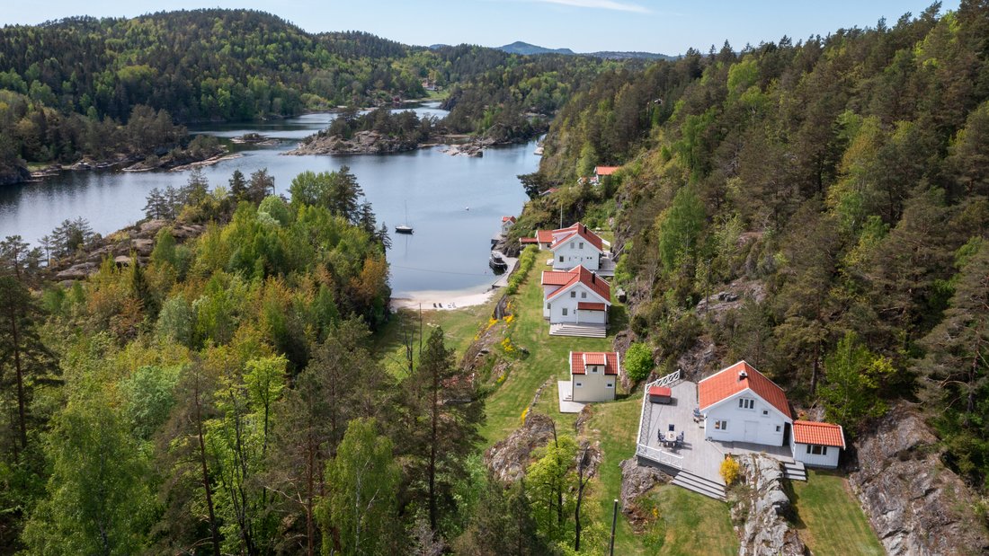 Fresh Look at Unique Recreational Property With 3 Cabins 2 In Kragerø Telemark
