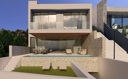 Villa a Palma di Maiorca, Isole Baleari, Spagna 1