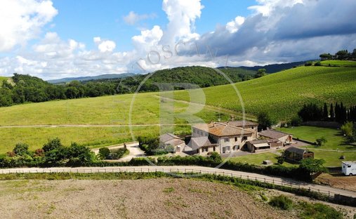 Casa di campagna a Castelnuovo Berardenga, Toscana, Italia 1