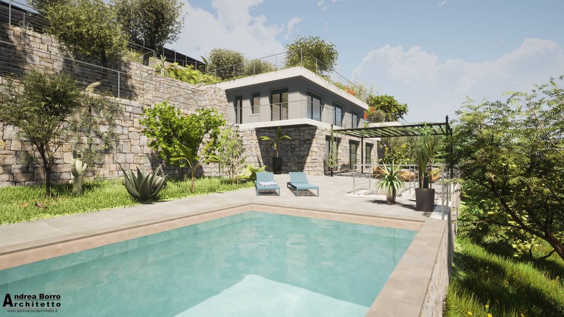 Villa in Bussana Vecchia, Sanremo, Liguria 1 - 14472499