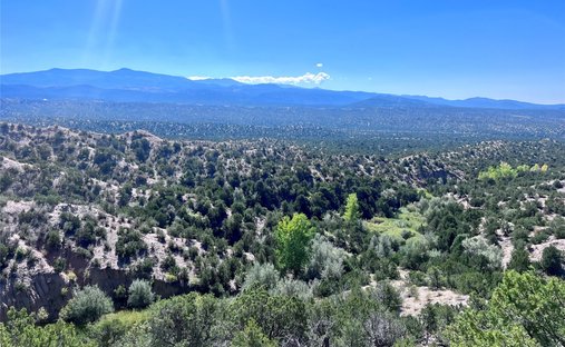 Luxury mountain view land for sale in Cordova, New Mexico | JamesEdition