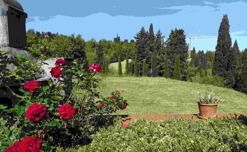 Villa a Lajatico, Toscana, Italia 1