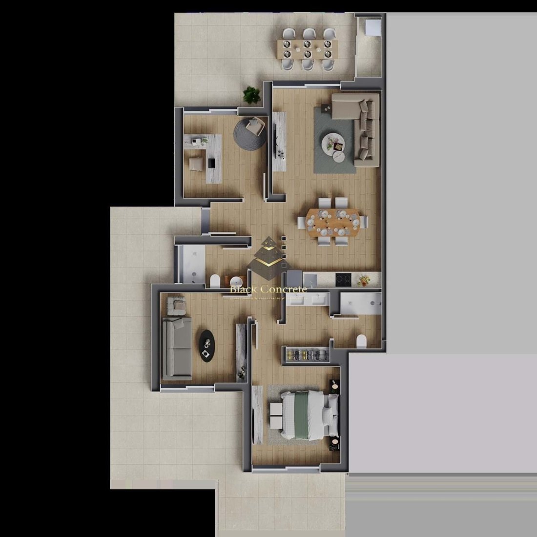 Apartment in Estombar e Parchal, Algarve, Portugal 5 - 14492730