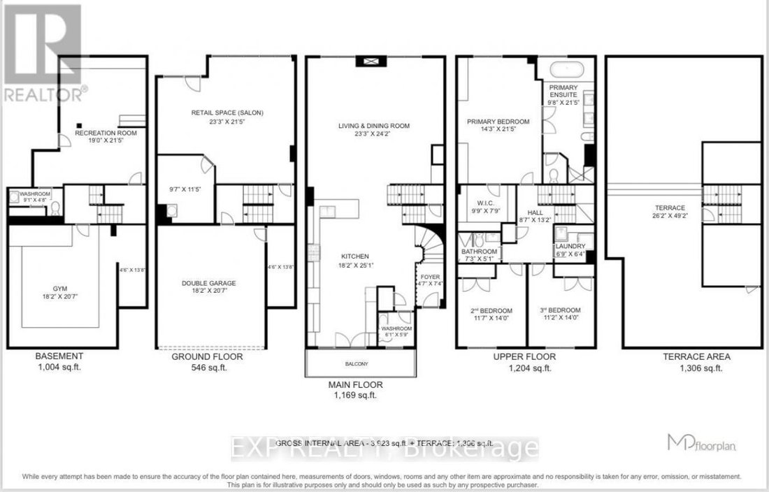 Townhouse in Oakville, Ontario, Canada 4 - 14494763