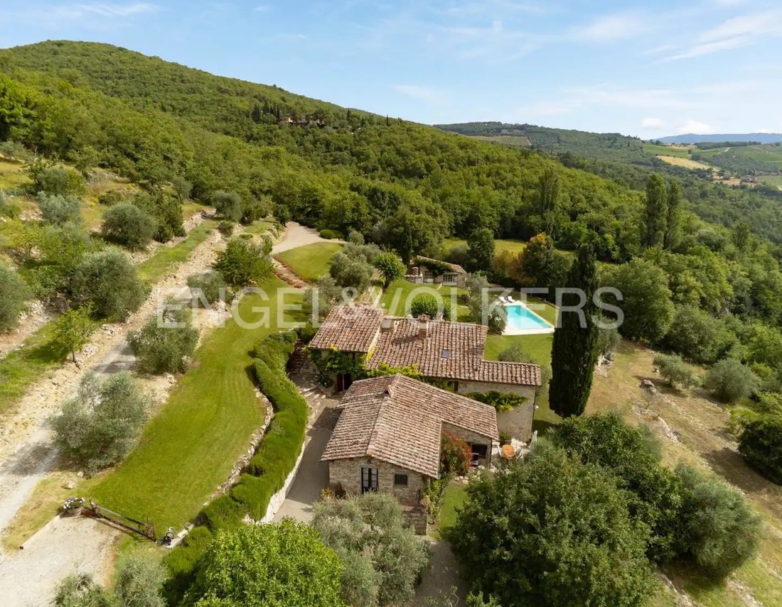 Maisons de campagne à Radda in Chianti, Toscane, Italie 4 - 14386756