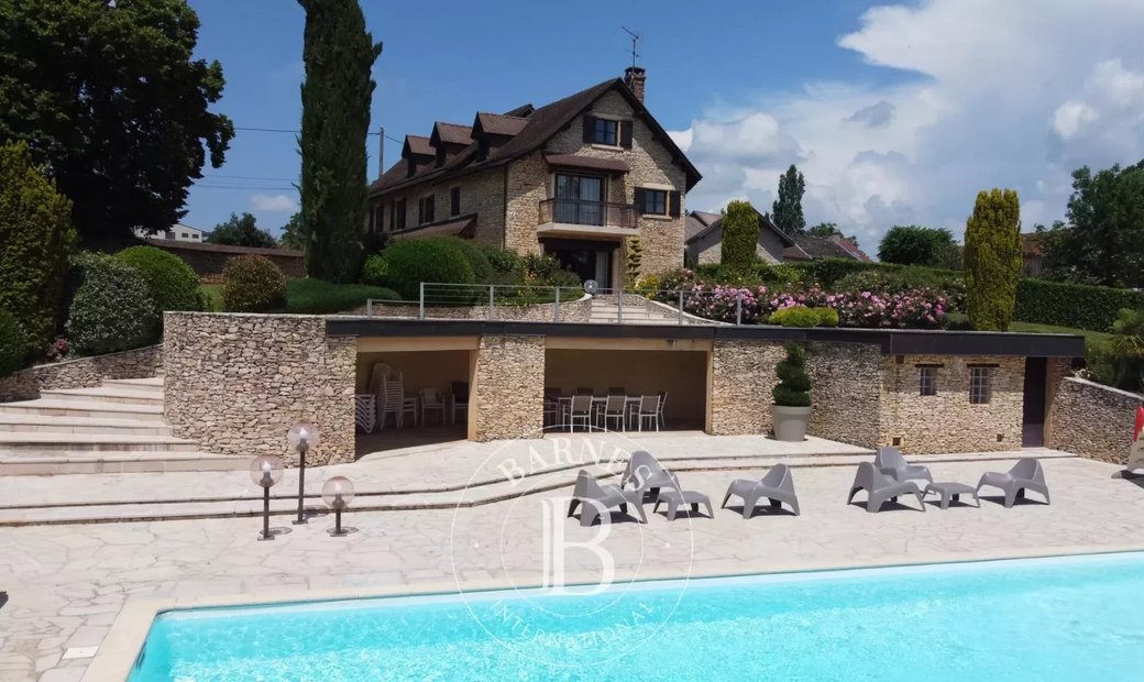 Architect Designed Stone House With Views In Lyon, Auvergne Rhône Alpes