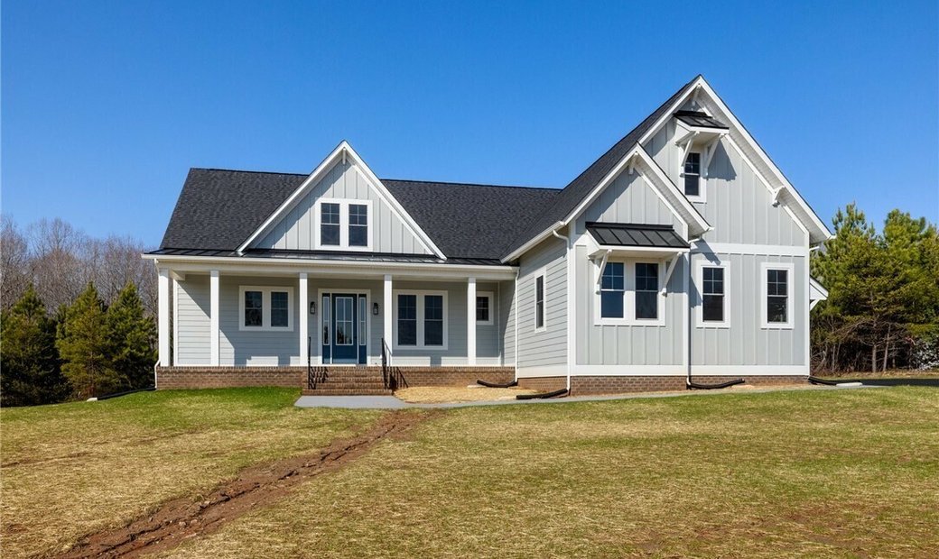 Custom Built Haven In Breeze Hill Community In Maidens, Virginia