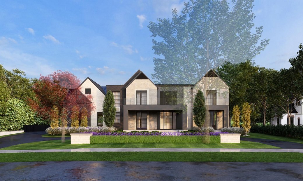 Exquisite New Construction In Quarton In Birmingham, Michigan, United