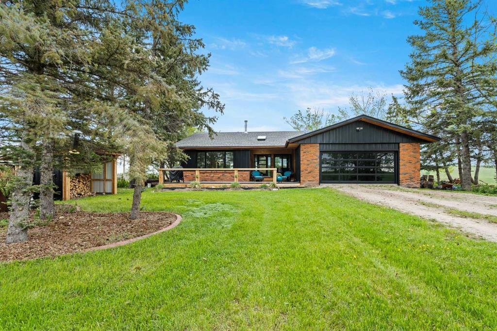 Renovated Craftsman Bungalow On Over 46 Acres In Aldersyde, Alberta