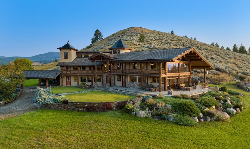 Washington Ranch Gorgeous Secluded Ranch Retreat In Republic, Washington, United States ...