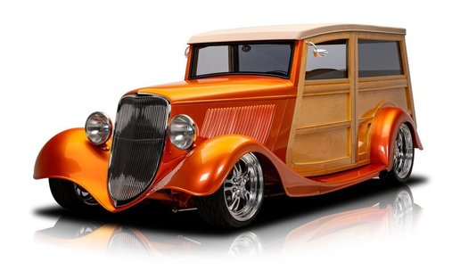 Award Winning Ford Woody Custom 502ci V8 Automatic Leather Air Conditioning in Charlotte, United States 1