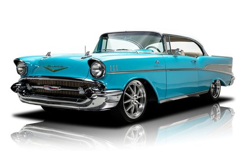 Killer Bel Air Restomod 6.2L Supercharged V8 Auto Leather A/C Art Morrison in Charlotte, United States 1