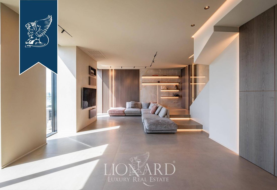 Picture of Two Storey Modern Luxury Apartment For Sale In Milan In Milan, Lombardy ...