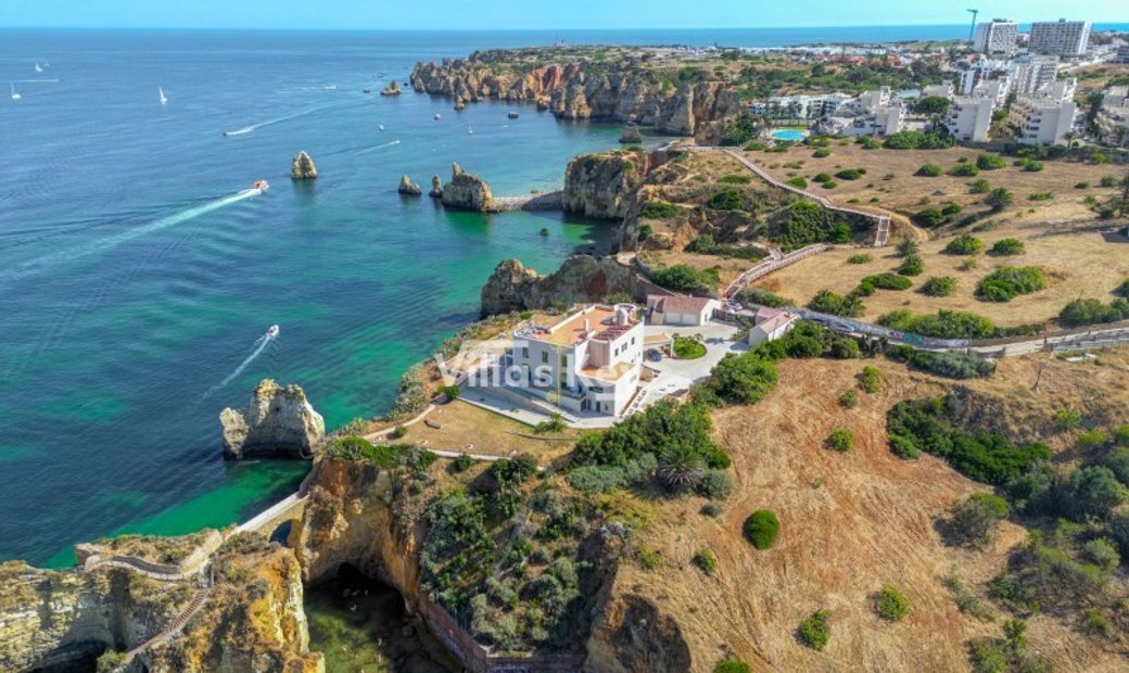 Luxury Beachfront Residence In Lagos, Pinhão Beach In Lagos, Algarve