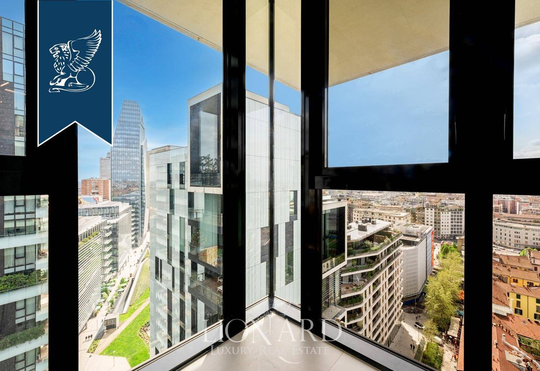 Image showcasing Two Storey Modern Luxury Apartment For Sale In Milan In Milan, Lombardy ...