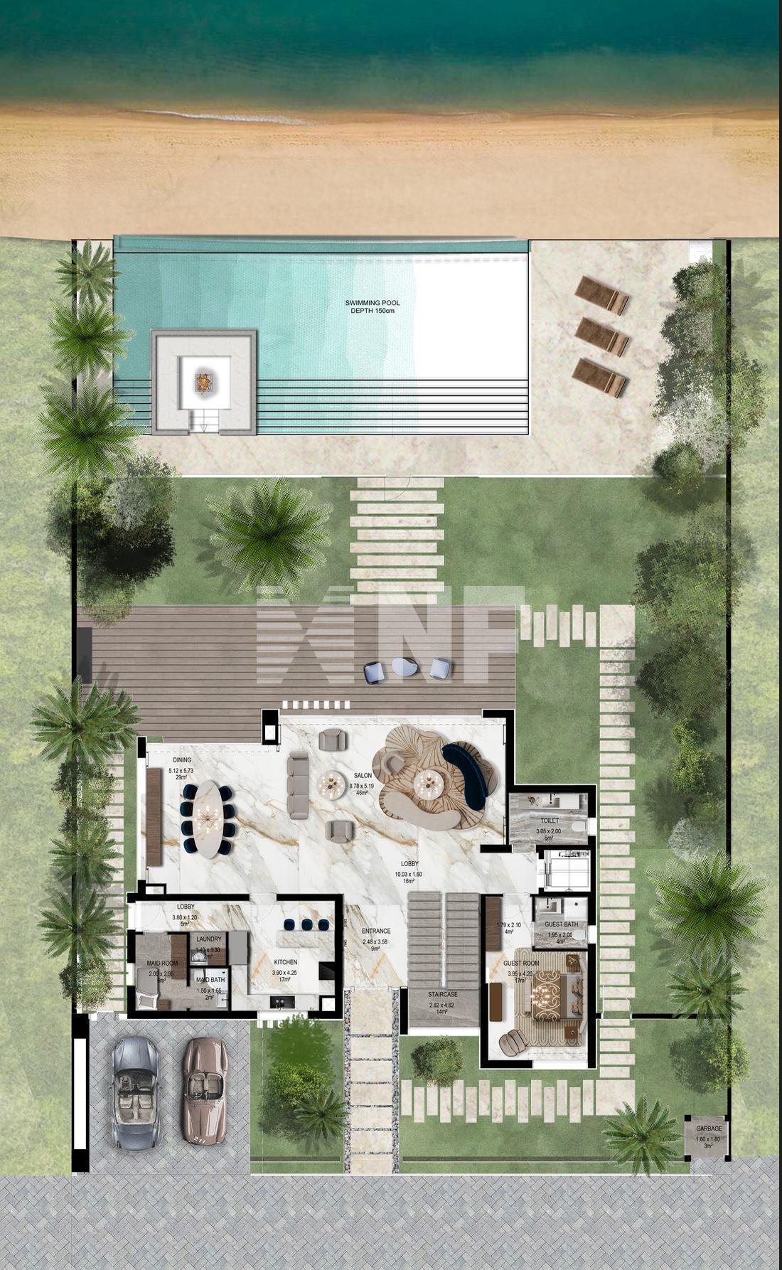 Apartment in Ghadeer Al Tayr, Abu Dhabi Emirate, United Arab Emirates 2 - 14516732