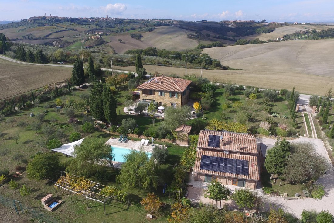 Maisons de campagne à Pienza, Toscane, Italie 2 - 14533071