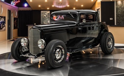 3-Window  Hot Rod! GM 350ci Crate V8  TH350 Automatic  9in  Disc  PW  PB  A/C in Plymouth, United States 1