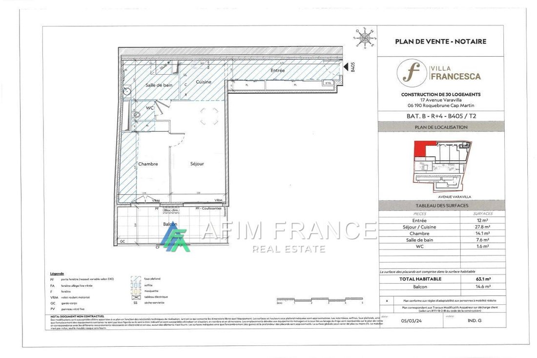 Apartment in Cabbe-Saint Roman, Roquebrune-Cap-Martin, France 5 - 14545063