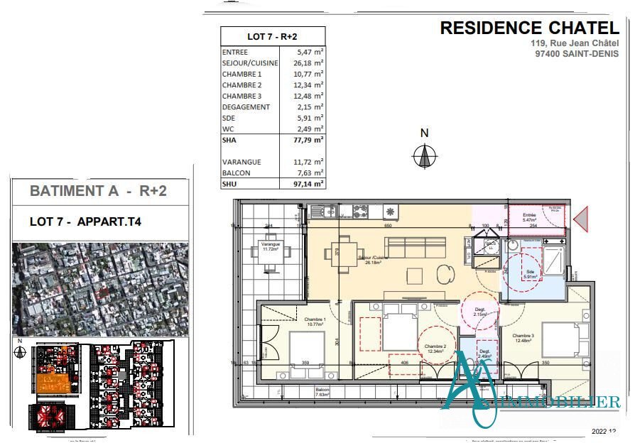Apartment in Saint Denis, Saint-Denis, Réunion 1 - 12841006