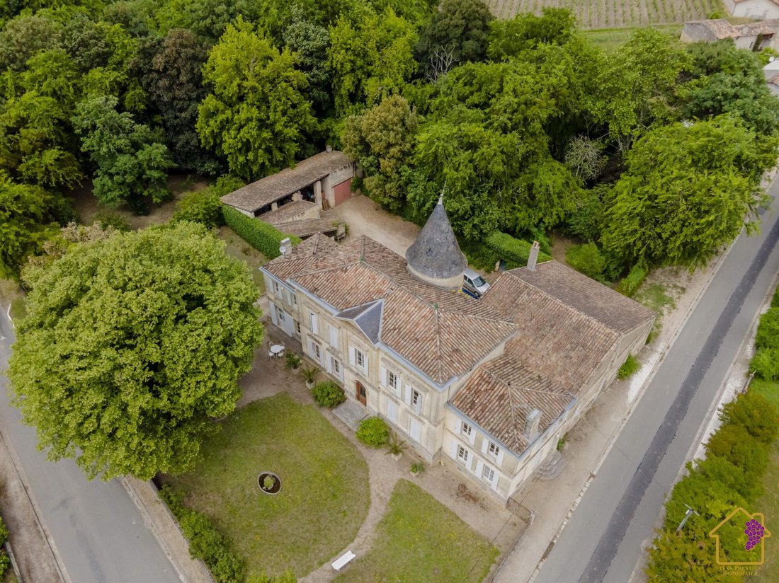 Whispers of Bordeaux: A 19th-Century Château Amidst Saint-Émilion’s Vineyards