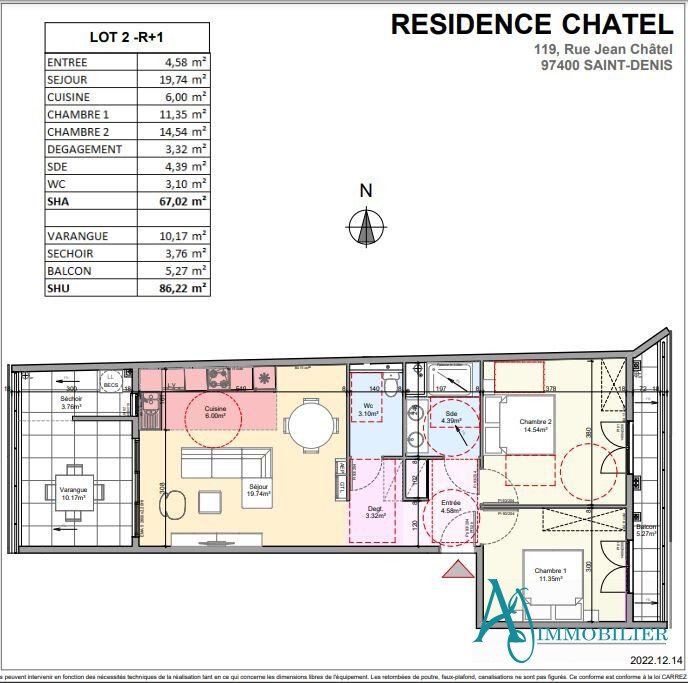 Apartment in Saint Denis, Saint-Denis, Réunion 4 - 12840976